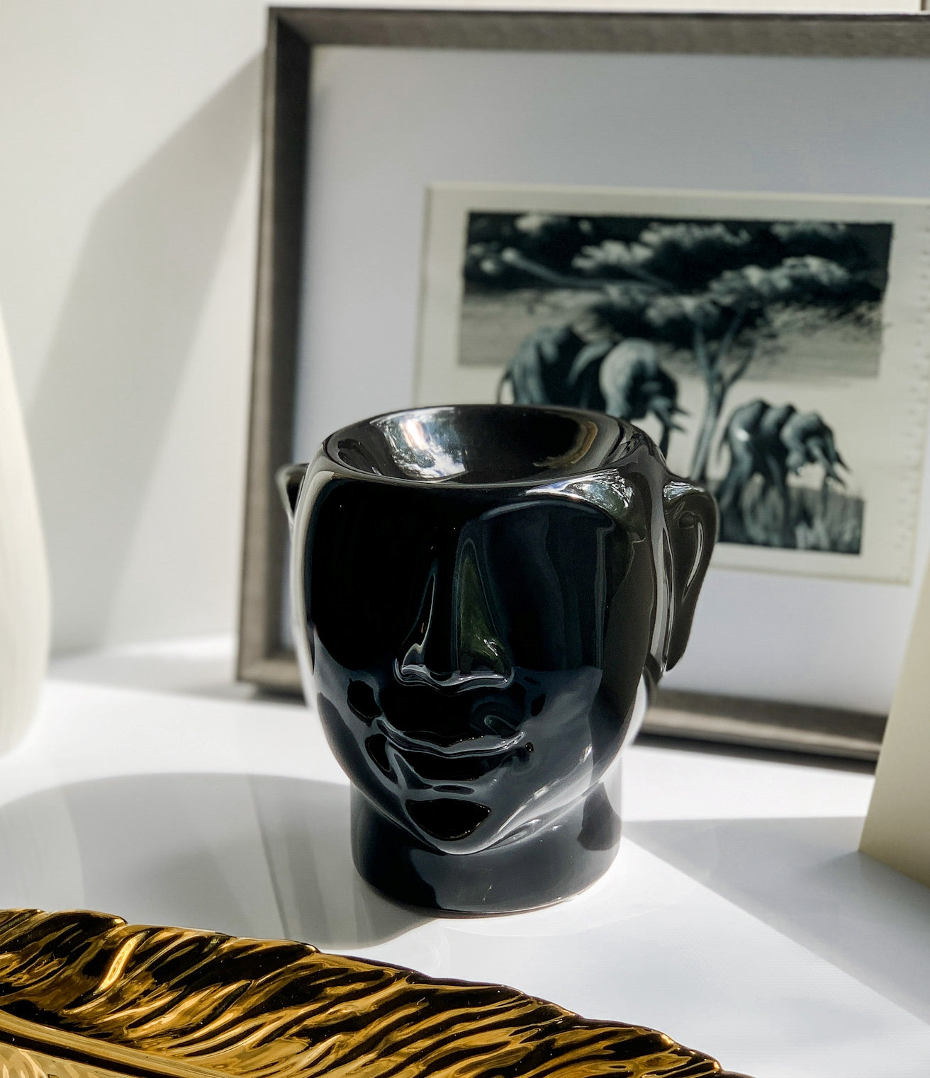 Ceramic House Wax Melt Burner — Vivian Rose Boutique